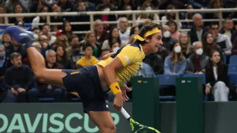 ¡Terminó de pie! Ecuatoriano dio pelea al tercero del ranking ATP en la Copa Davis