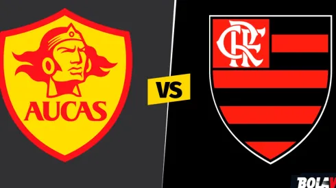 Aucas vs. Flamengo por la Copa Libertadores 2023.
