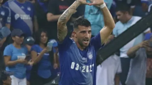 El futbolista uruguayo es muy criticado por los hinchas de Emelec
