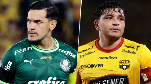 Palmeiras juega contra Barcelona de Guayaquil en la Copa Libertadores 2023.
