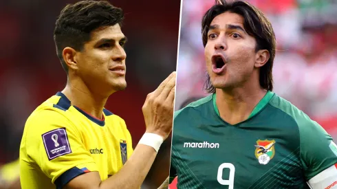 Ecuador vs. Bolivia por un amistoso internacional.
