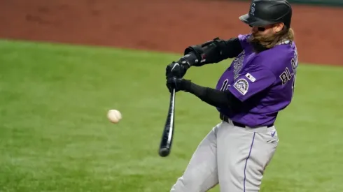 Charlie Blackmon had a 15-game hitting streak this season. (Getty)
