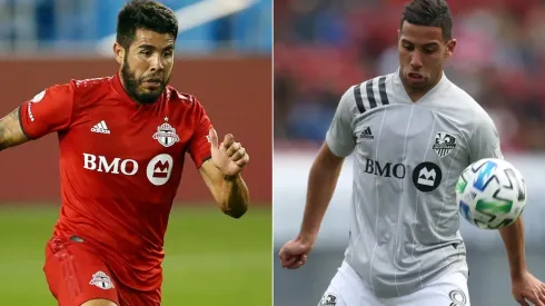 Montreal Impact vs. Toronto FC: Alejandro Pozuelo (left) and Saphir Taider. (Getty)
