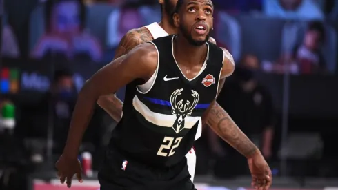 Khris Middleton led the Bucks in Game 4. (Getty)