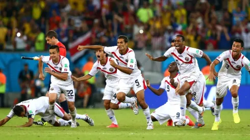 Costa Rica survived the Group of Death and went on a remarkable World Cup run in 2014. (Getty)
