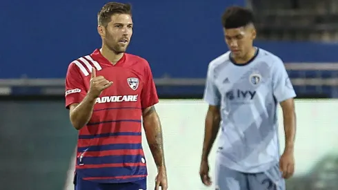 Ryan Hollingshead against Sporting KC. (Getty)
