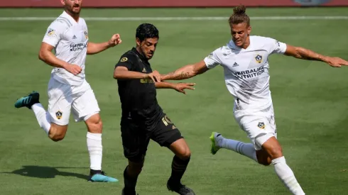 Carlos Vela made his return to the pitch in LAFC 2-0 victory over the Galaxy. (Getty)
