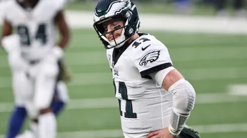 Wentz has struggled mightily this season. (Getty)