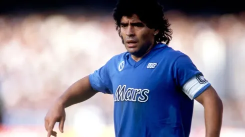 Maradona in 1989. (Getty)