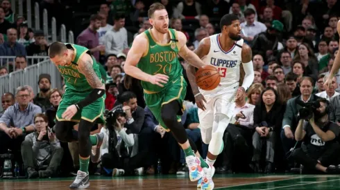 Gordon Hayward vs. the Clippers. (Getty)
