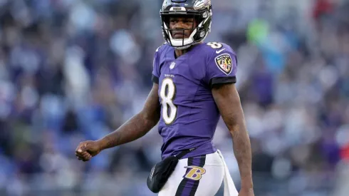 Lamar Jackson has tested positive for COVID-19. (Getty)
