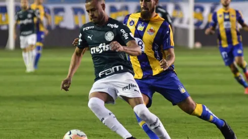 Palmeiras got a big 3-1 victory in the first clash against Delfín. (Getty)
