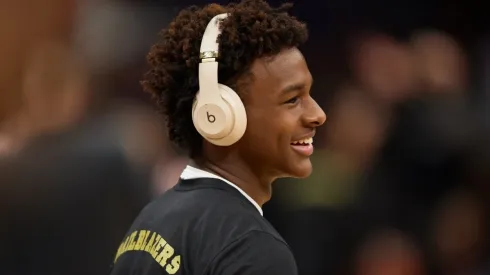 Bronny James. (Getty)
