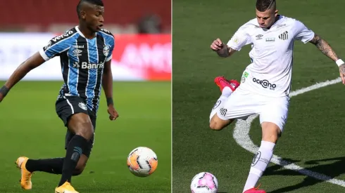 Gremio receive Santos at Arena do Gremio. (Getty)
