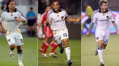 Cobi Jones, Landon Donovan, David Beckham (Getty)
