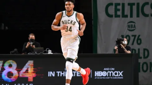 Giannis Antetokounmpo earned a lot of criticism after missing a crucial free throw vs Celtics. (Getty)
