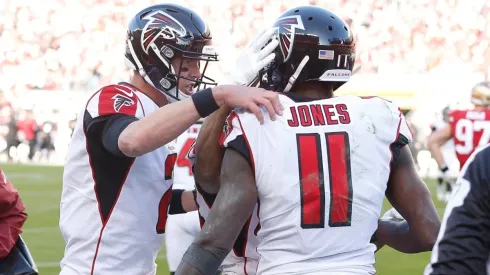 Matt Ryan and Julio Jones have been the key pieces of the Falcons for the past couple of years. (Getty)
