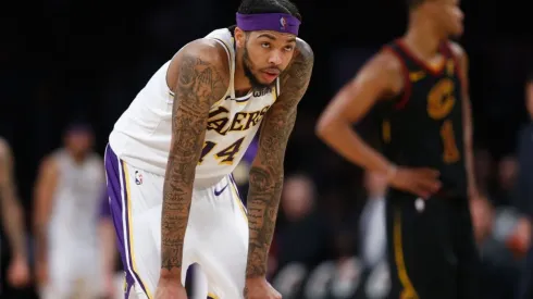 Brandon Ingram playing for the Lakers. (Getty)
