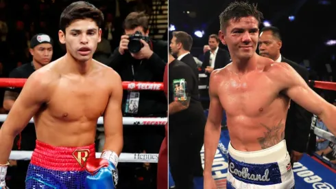 Ryan García (left) and Luke Campbell (right). (Getty)
