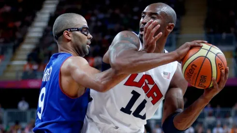 Tony Parker and Kobe Bryant were really good friends. (Getty)
