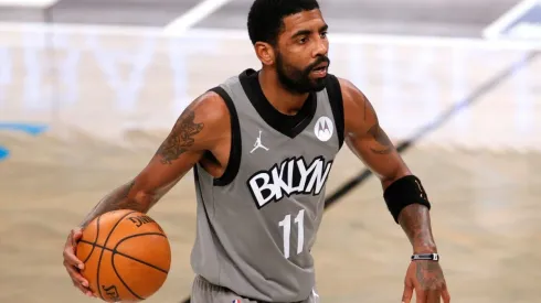 Kyrie Irving is under fire once again. (Getty)
