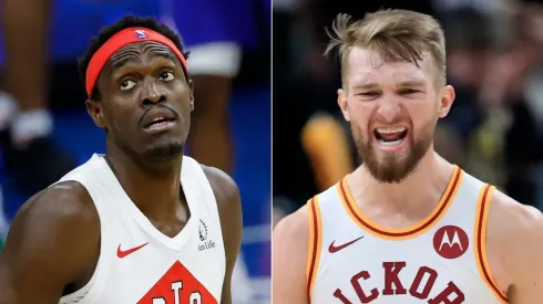 Pascal Siakam & Domantas Sabonis. (Getty)
