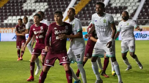 Deportivo Saprissa during a Liga Promerica game. (Getty)
