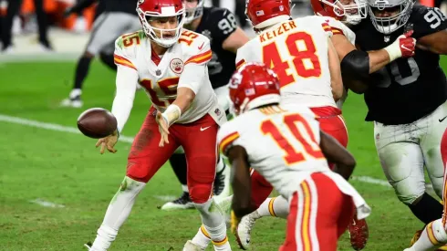 Bruce Arians explains he's not comfortable going against Pat Mahomes and co. (Getty)