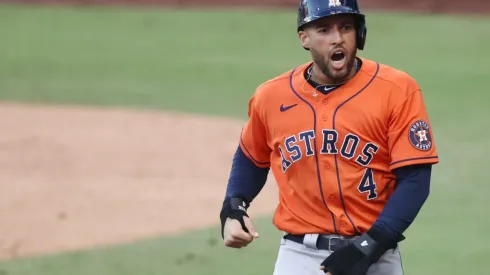 George Springer signed with the Blue Jays this offseason. (Getty)
