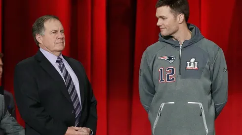 Bill Belichick and Tom Brady. (Getty)
