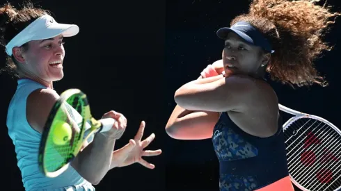 Jennifer Brady and Naomi Osaka define the 2021 Australian Open women's champion. (Getty)
