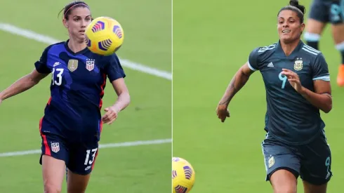 USWNT will try to win 2021 SheBelieves Cup with a win over Argentina. (Getty)
