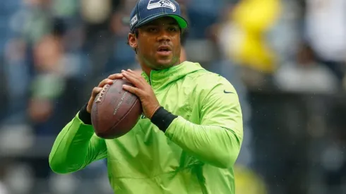 Russell Wilson could be on his way out of Seattle. (Getty)
