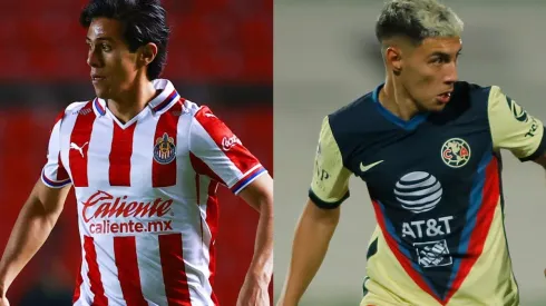 Chivas and América clash in the exciting Clásico Nacional in the Liga MX 2021 (Getty).
