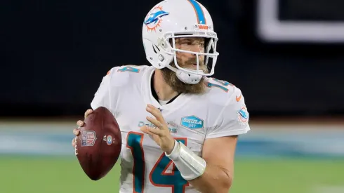 The Dolphins were Fitzpatrick's last team before moving to Washington (Getty).
