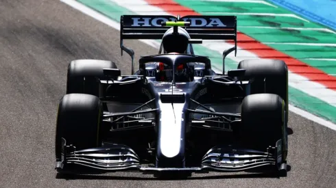 Pierre Gasly had great pace in the practices ahead of the race (Getty).