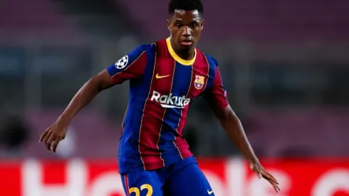 Ansu Fati would remain sidelined longer than expected (Getty).