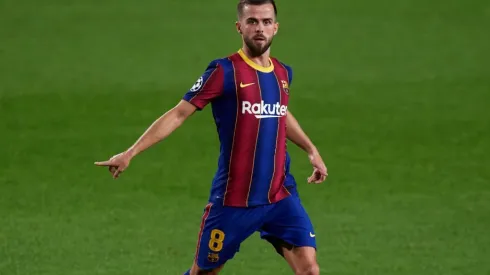 Miralem Pjanic could leave Barcelona after just one season since his arrival (Getty).
