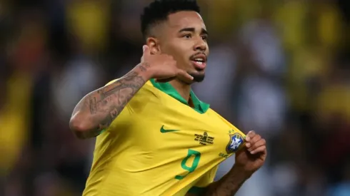 Gabriel Jesus was on target when Brazil beat Peru to claim the Copa America 2019 (Getty).
