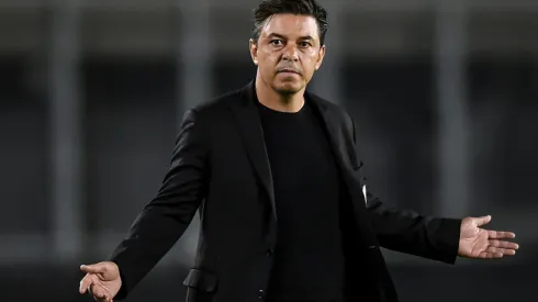 River Plate's boss, Marcelo Gallardo, faces a tough situation with a sudden covid outbreak in his squad (Getty).
