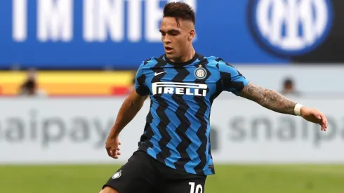 Lautaro Martínez is linked with a move once again (Getty).
