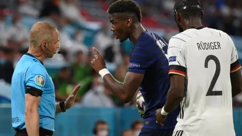 Pogba claims to have been bitten by Rudiger (Getty)