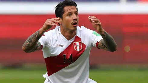 Gianluca Lapadula leads Peru's attack in Copa America 2021 (Getty).
