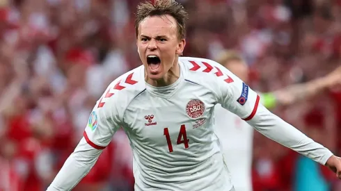 Mikkel Damsgaard impressed at Euro 2020 with Denmark. (Getty)
