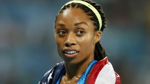 Allyson Felix seeks to make history at Tokyo 2020 Olympics. (Getty)
