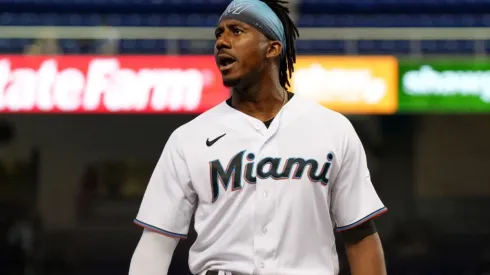 Lewis Brinson. (Getty)
