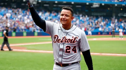 Miguel Cabrera joined an exclusive club on Sunday (Getty).
