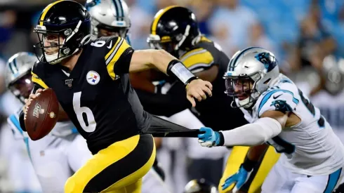 Carolina Panthers vs Pittsburgh Steelers. (Getty)
