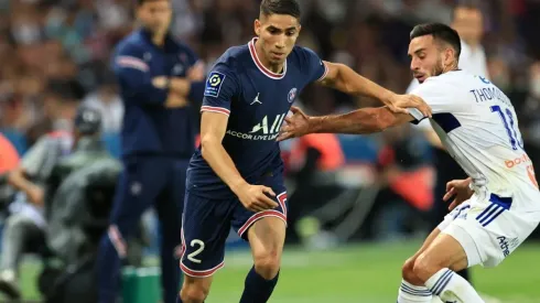 Reims vs PSG. (Getty)
