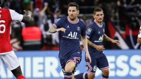 Lionel Messi made his debut with PSG (Twitter: @PSG_Inside)